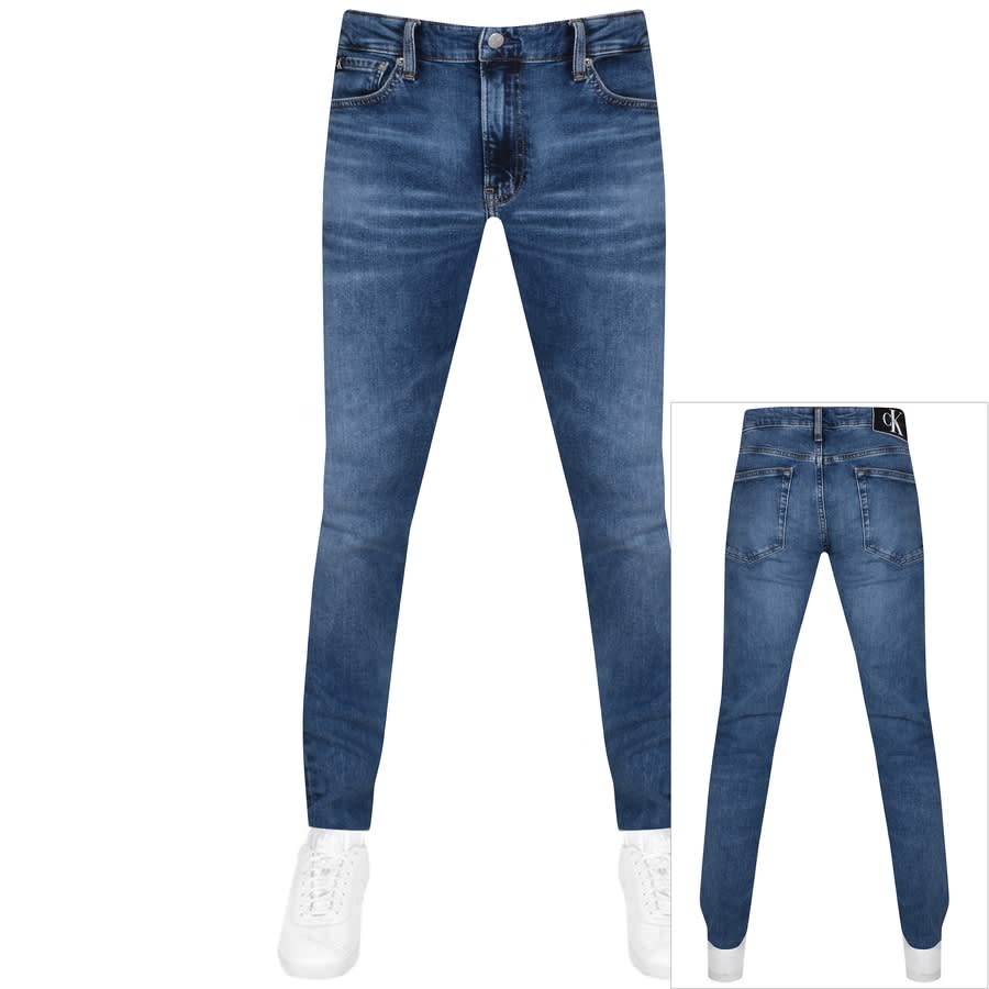 Alternative Image for ProductCalvin Klein Jeans Slim Jeans Medium Denim1