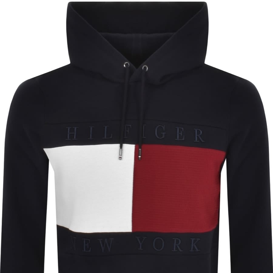 Alternative Image for ProductTommy Hilfiger Structure Hoodie Navy2