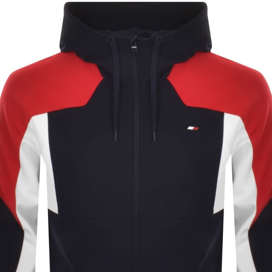 Alternative Image for ProductTommy Hilfiger Colour Blocked Hoodie Navy2