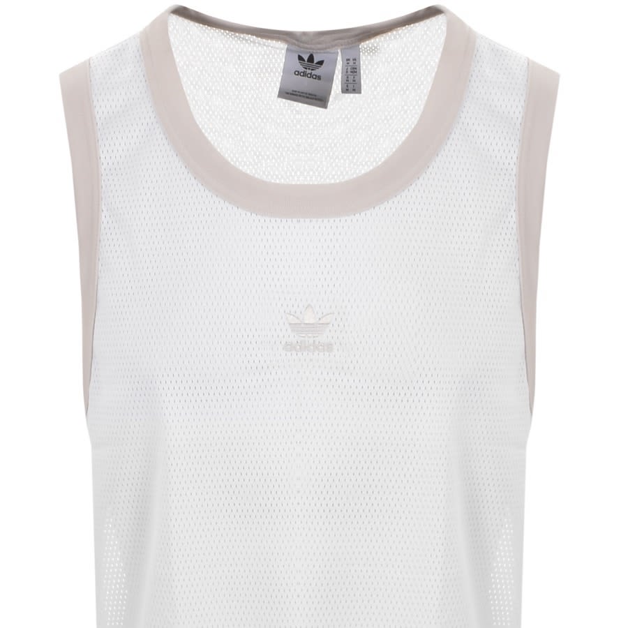 Alternative Image for ProductAdidas Camo Baseball Jersey Vest White2