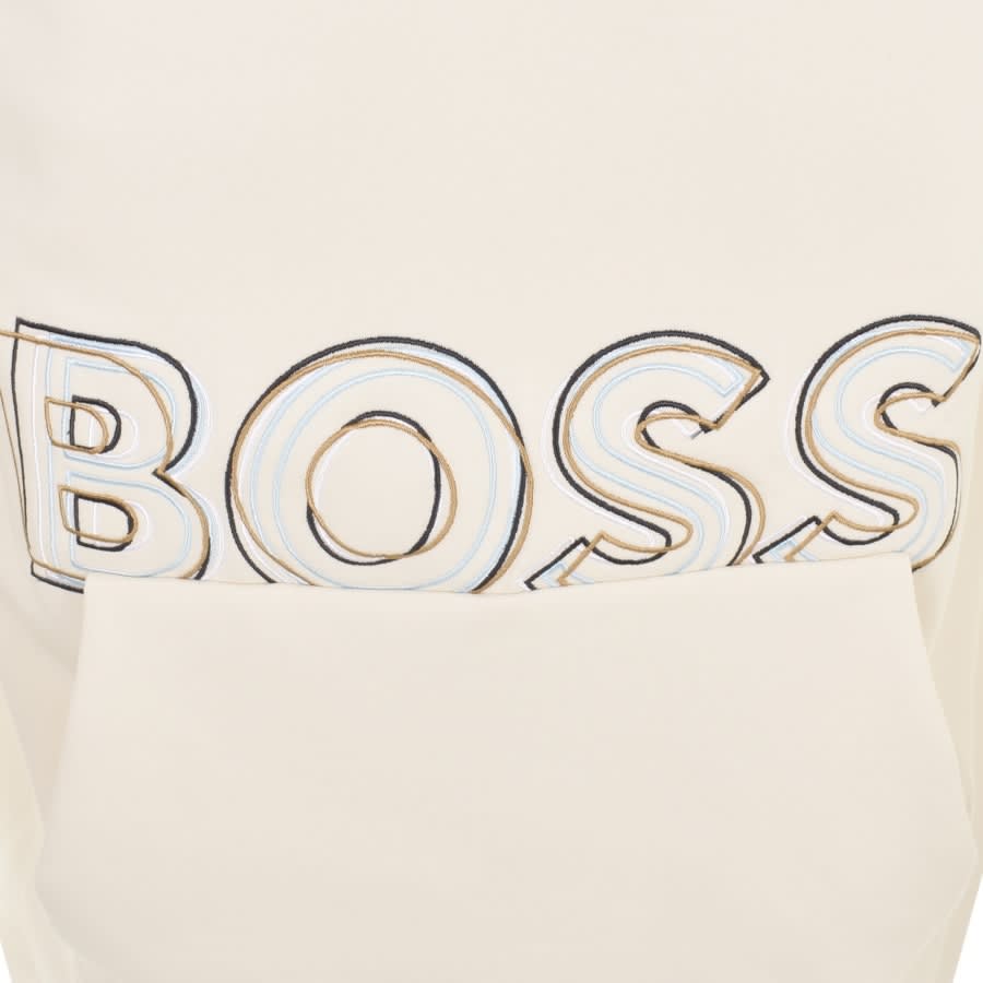 Alternative Image for ProductBOSS Soody 1 Hoodie Beige3