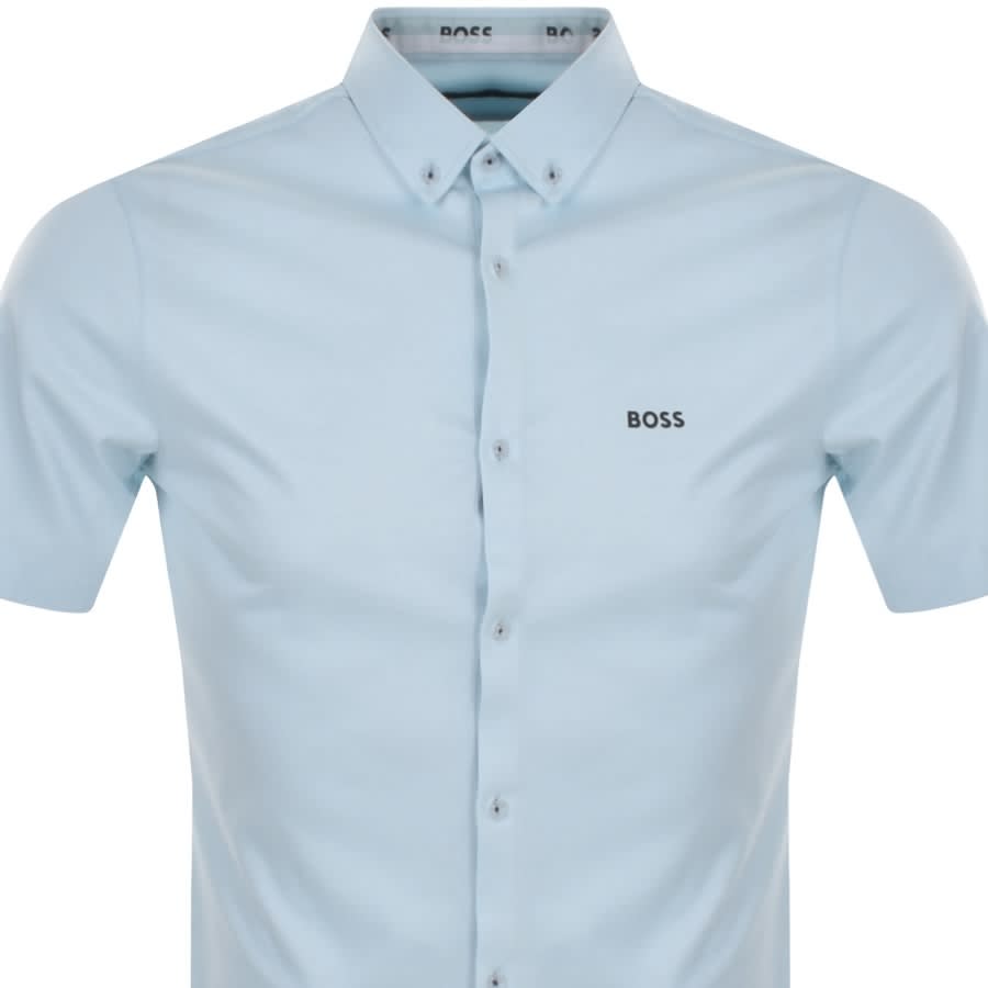 Alternative Image for ProductBOSS Biadia R Short Sleeved Shirt Blue2