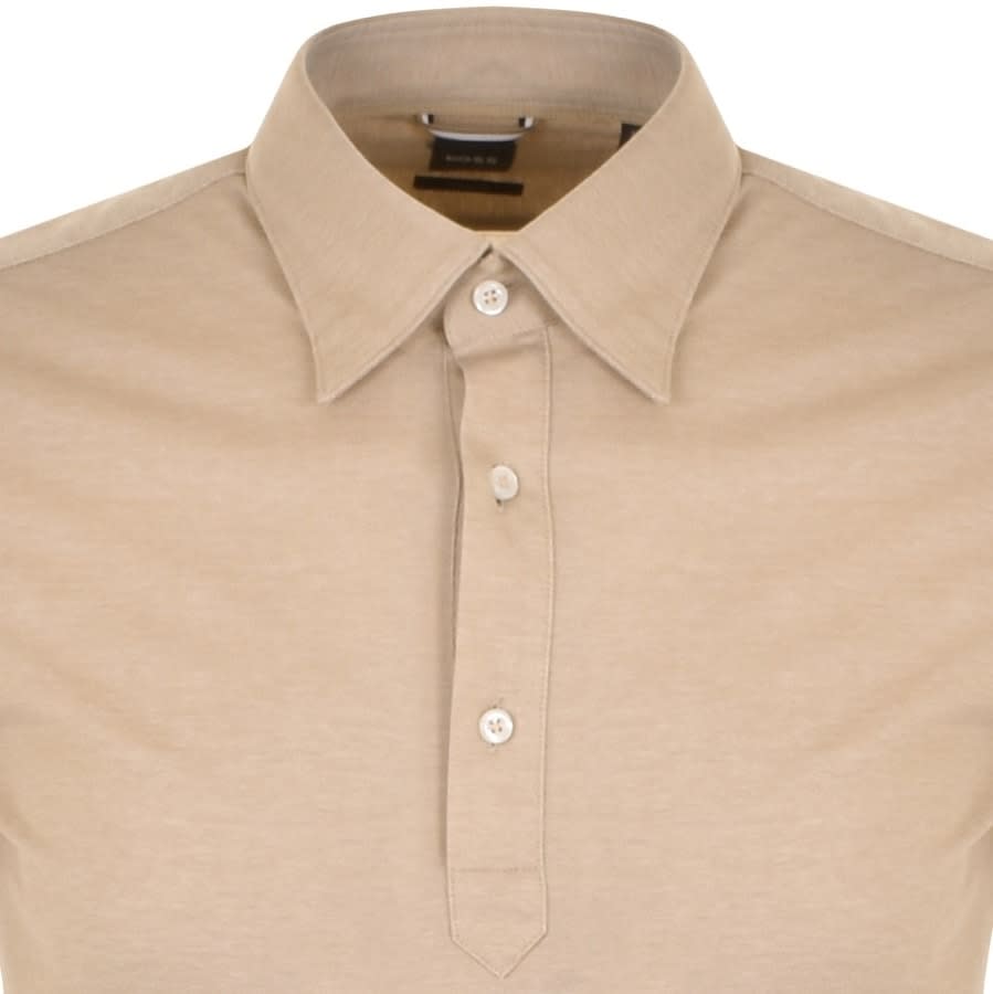 Alternative Image for ProductBOSS C Hal Long Sleeved Shirt Beige3