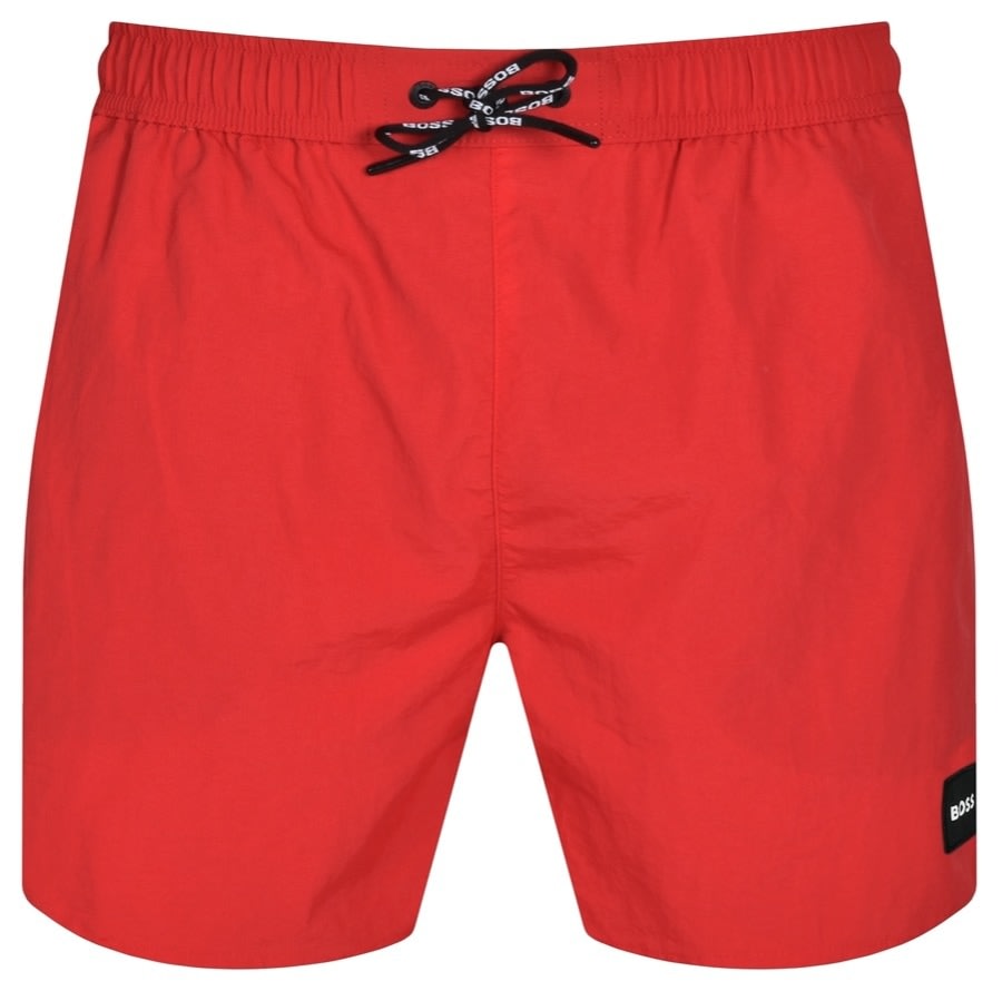 BOSS Lobster Swim Shorts Red | Mainline 