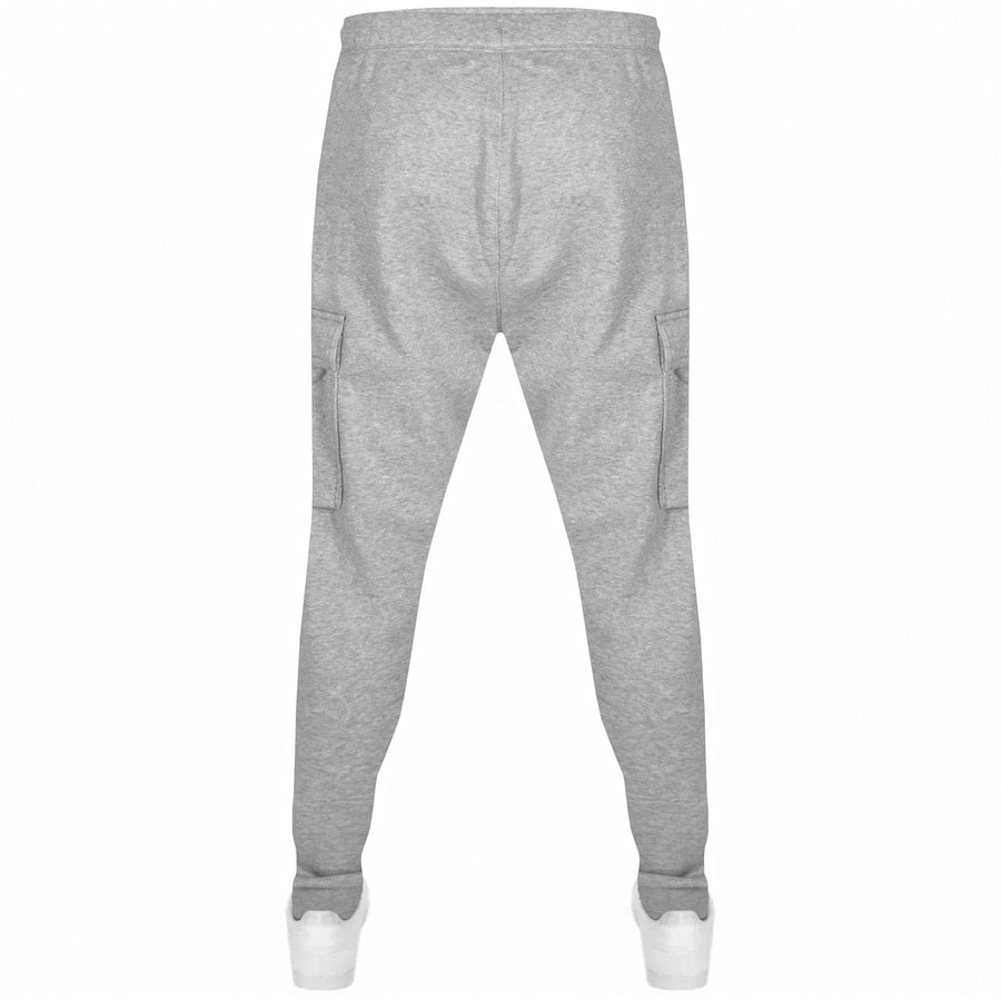 Alternative Image for ProductNike Repeat Fleece Cargo Jogging Bottoms Grey2
