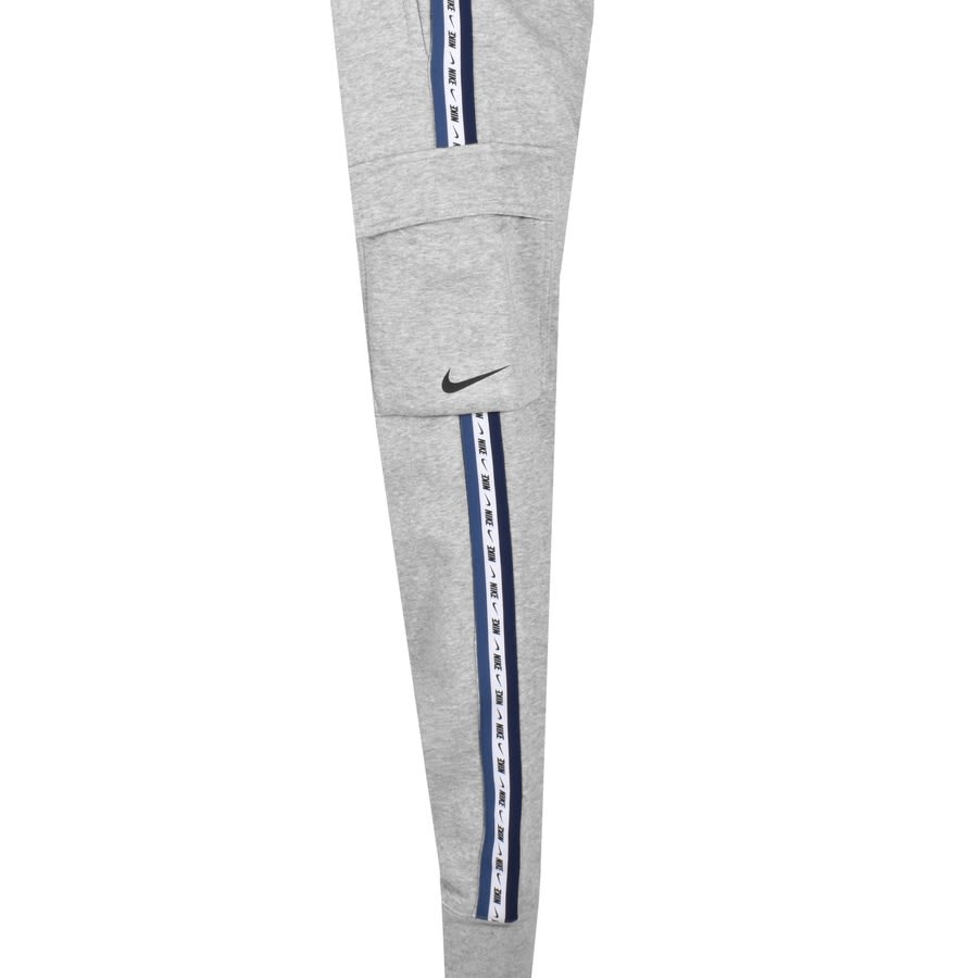 Alternative Image for ProductNike Repeat Fleece Cargo Jogging Bottoms Grey3