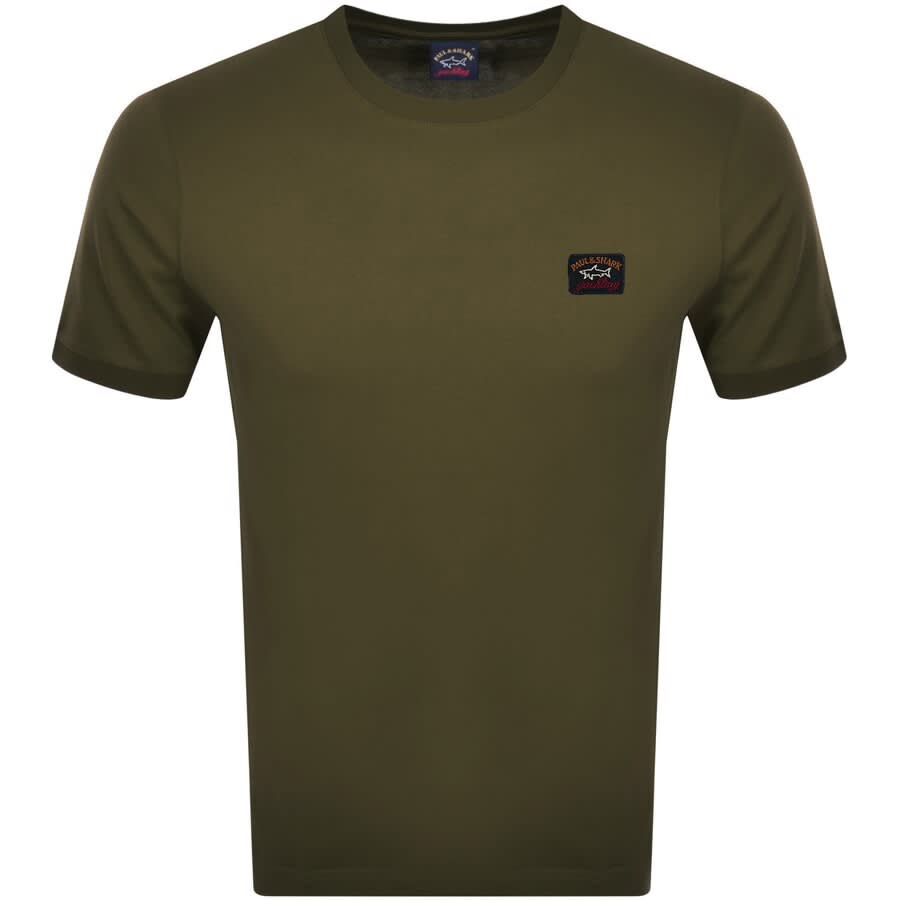 Paul and shark khaki t shirt
