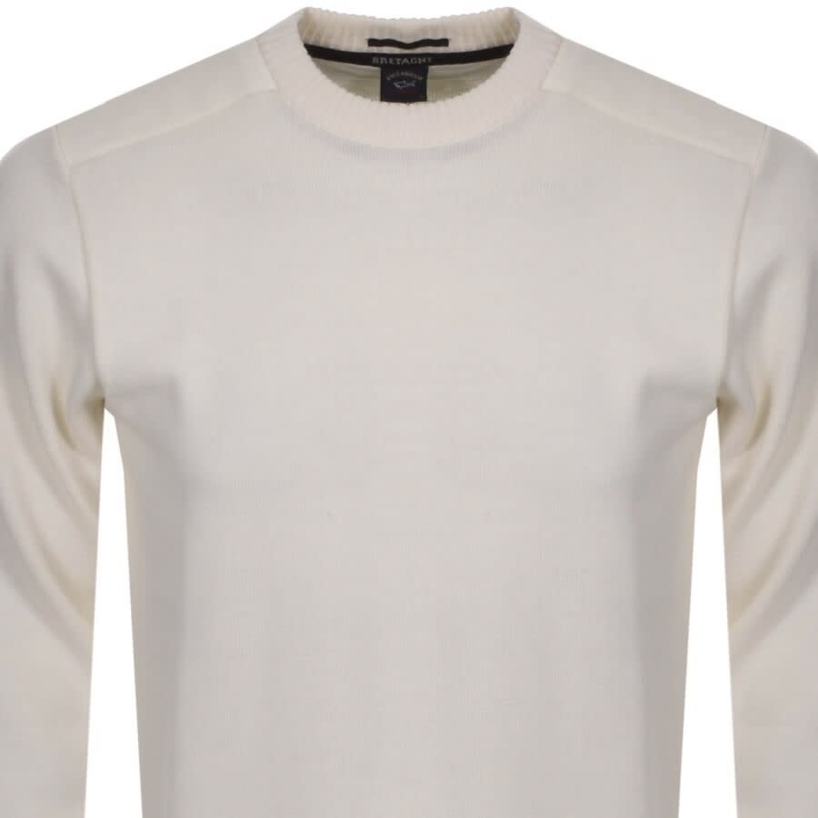 Alternative Image for ProductPaul And Shark Knitted Jumper Cream2