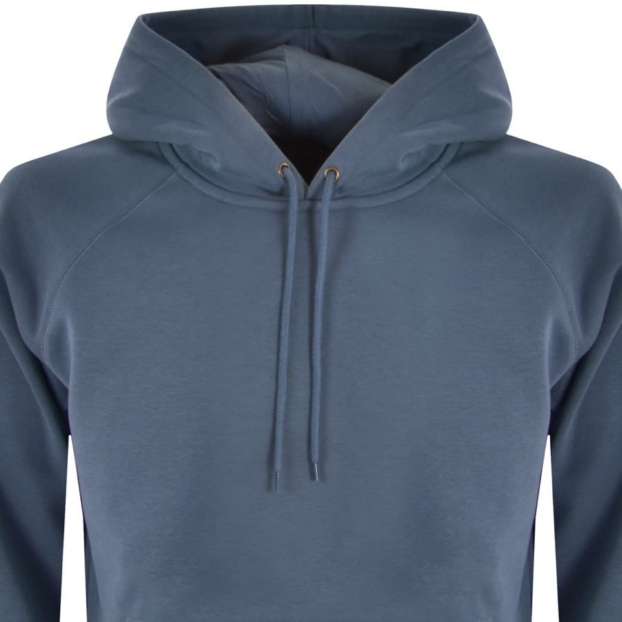 Alternative Image for ProductCarhartt Logo Hoodie Blue2