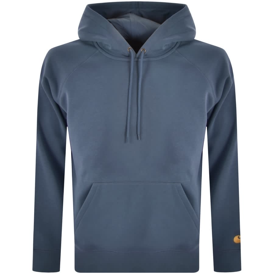 Alternative Image for ProductCarhartt Logo Hoodie Blue1