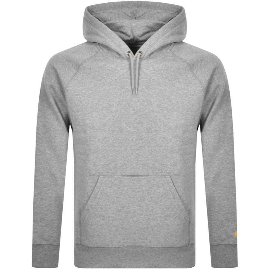 Alternative Image for ProductCarhartt Logo Hoodie Grey1