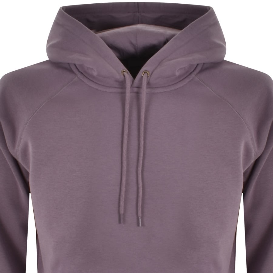 Alternative Image for ProductCarhartt Logo Hoodie Purple2