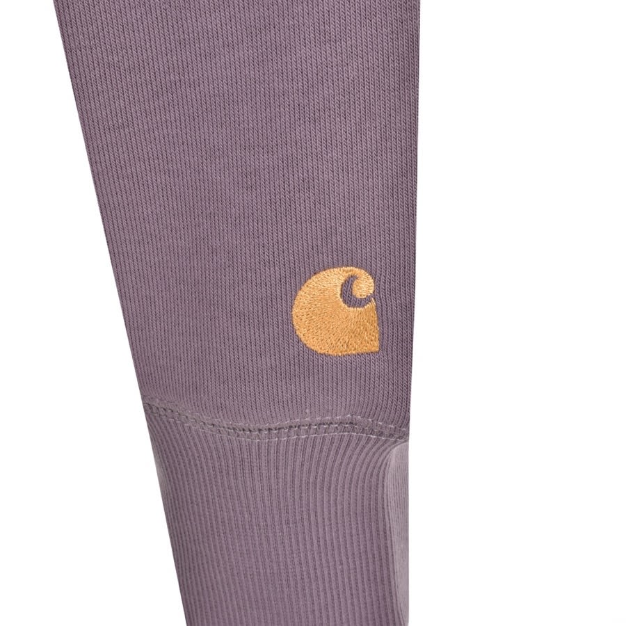 Alternative Image for ProductCarhartt Logo Hoodie Purple3