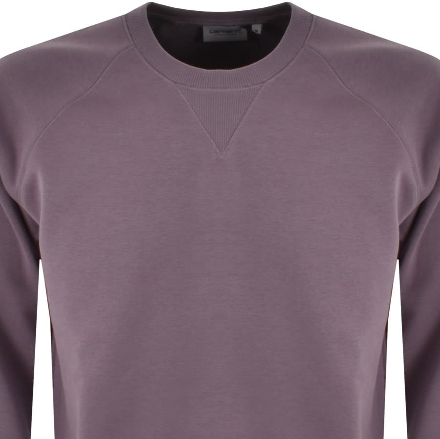 Alternative Image for ProductCarhartt Chase Sweatshirt Purple2