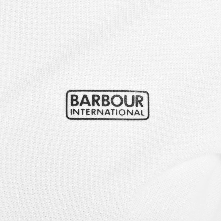 Alternative Image for ProductBarbour International Track Polo T Shirt White3