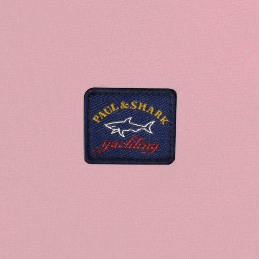 Alternative Image for ProductPaul And Shark Short Sleeved Logo T Shirt Pink3