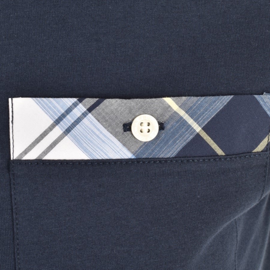 Alternative Image for ProductBarbour Lirst Polo T Shirt Navy3