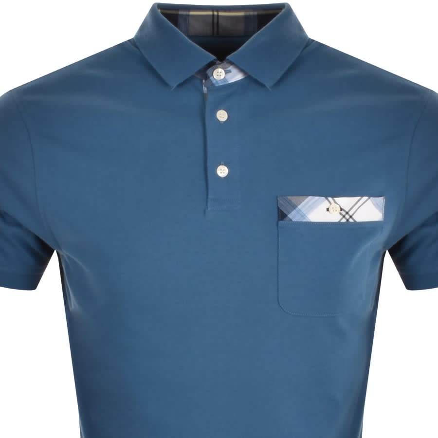 Alternative Image for ProductBarbour Lirst Polo T Shirt Blue2