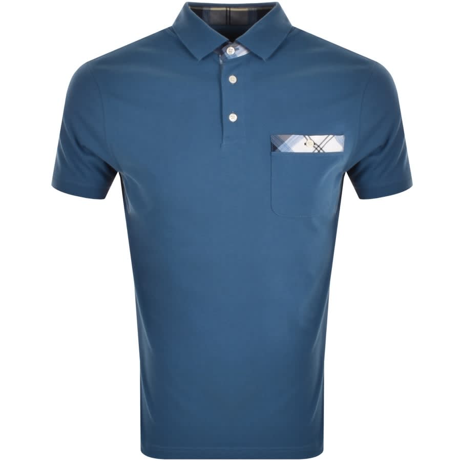 Alternative Image for ProductBarbour Lirst Polo T Shirt Blue1