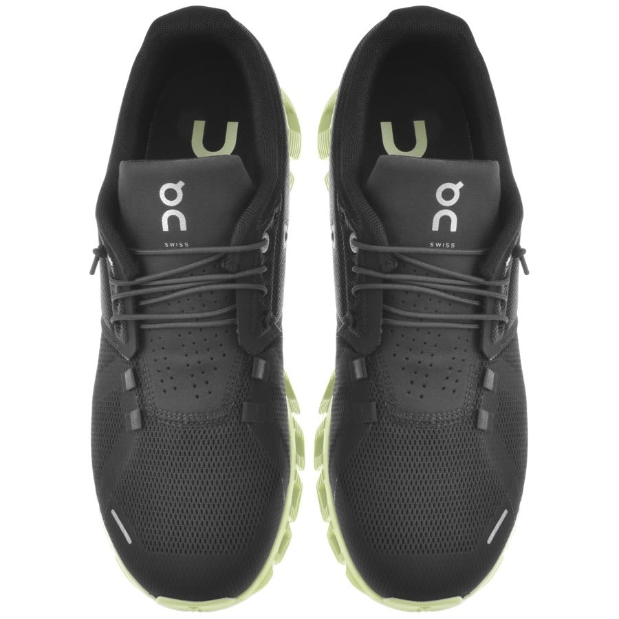 Alternative Image for ProductOn Running Cloud 5 Trainers Black3