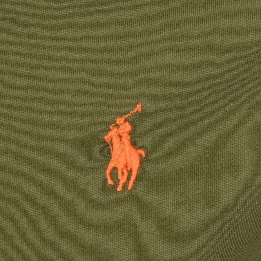 Alternative Image for ProductRalph Lauren Crew Neck Custom Fit T Shirt Green3