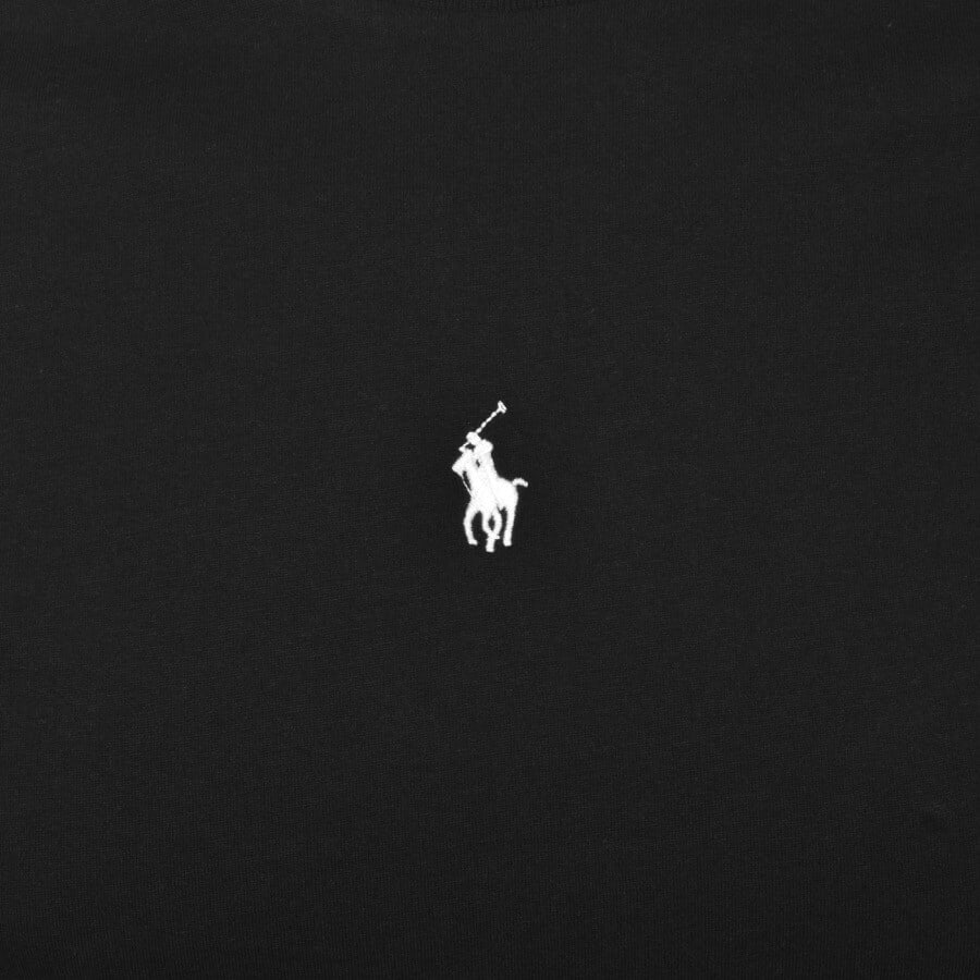 Alternative Image for ProductRalph Lauren Crew Neck Logo T Shirt Black3