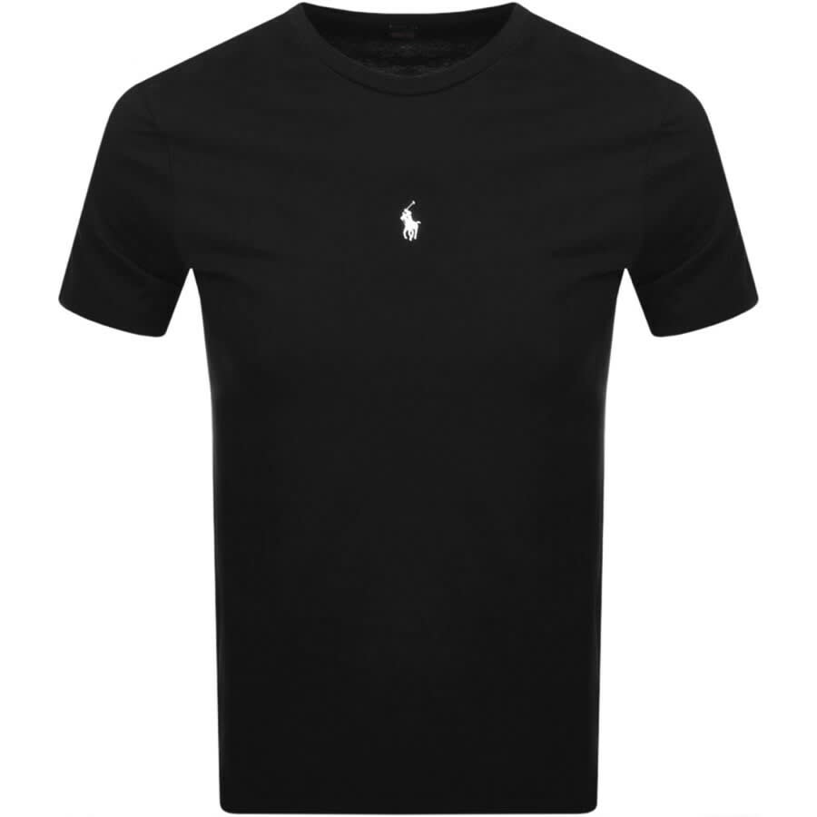 Alternative Image for ProductRalph Lauren Crew Neck Logo T Shirt Black1