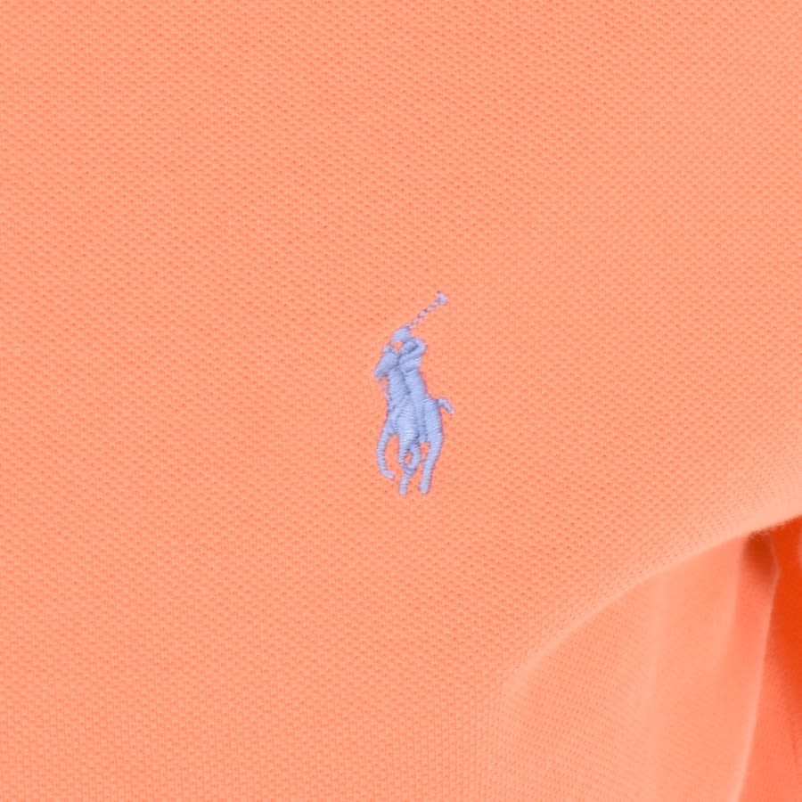 Alternative Image for ProductRalph Lauren Custom Slim Polo T Shirt Orange3