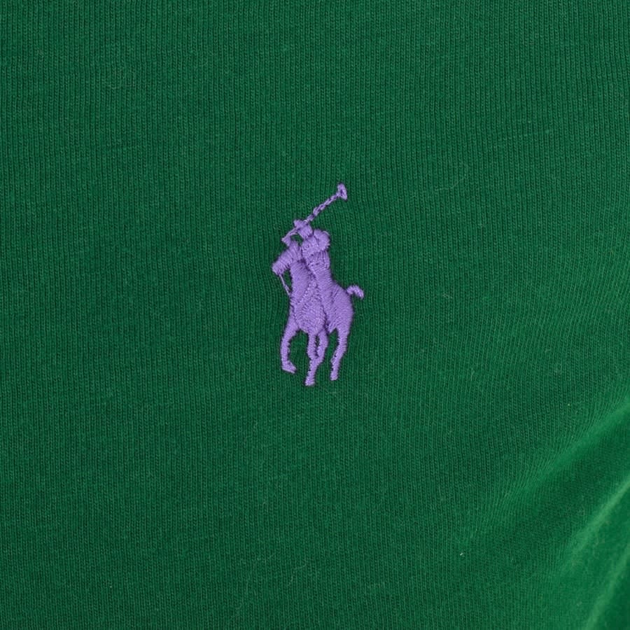 Alternative Image for ProductRalph Lauren Crew Neck Slim Fit T Shirt Green3
