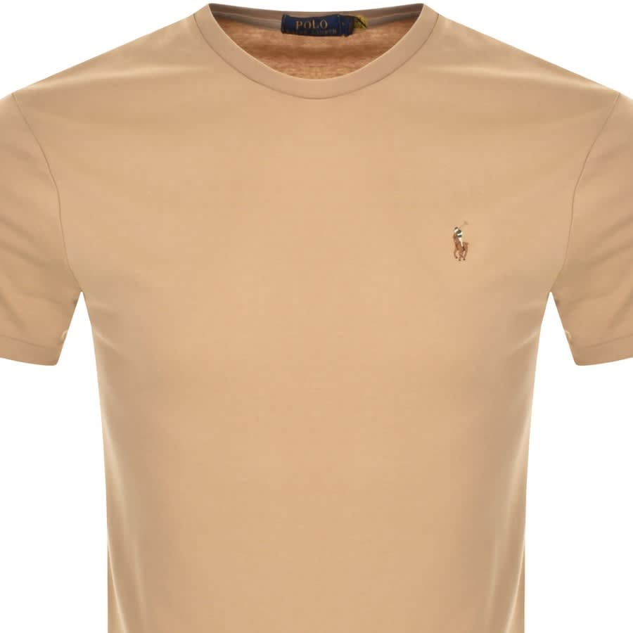 Alternative Image for ProductRalph Lauren Crew Neck T Shirt Brown2