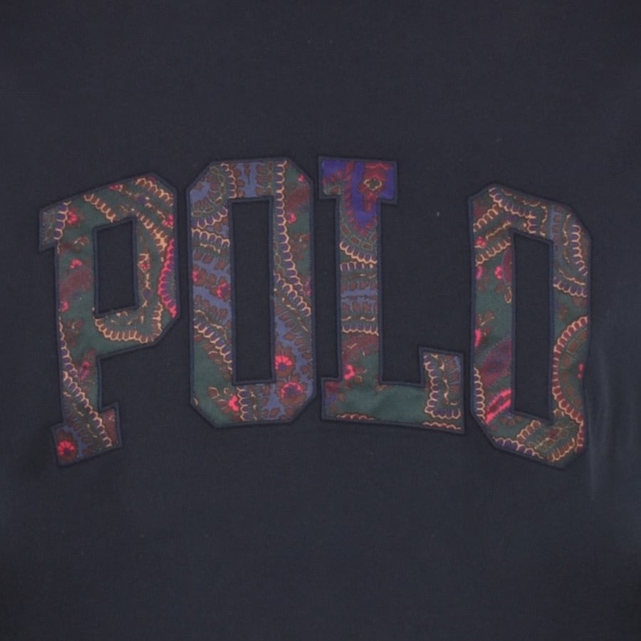 Alternative Image for ProductRalph Lauren Crew Neck T Shirt Navy3