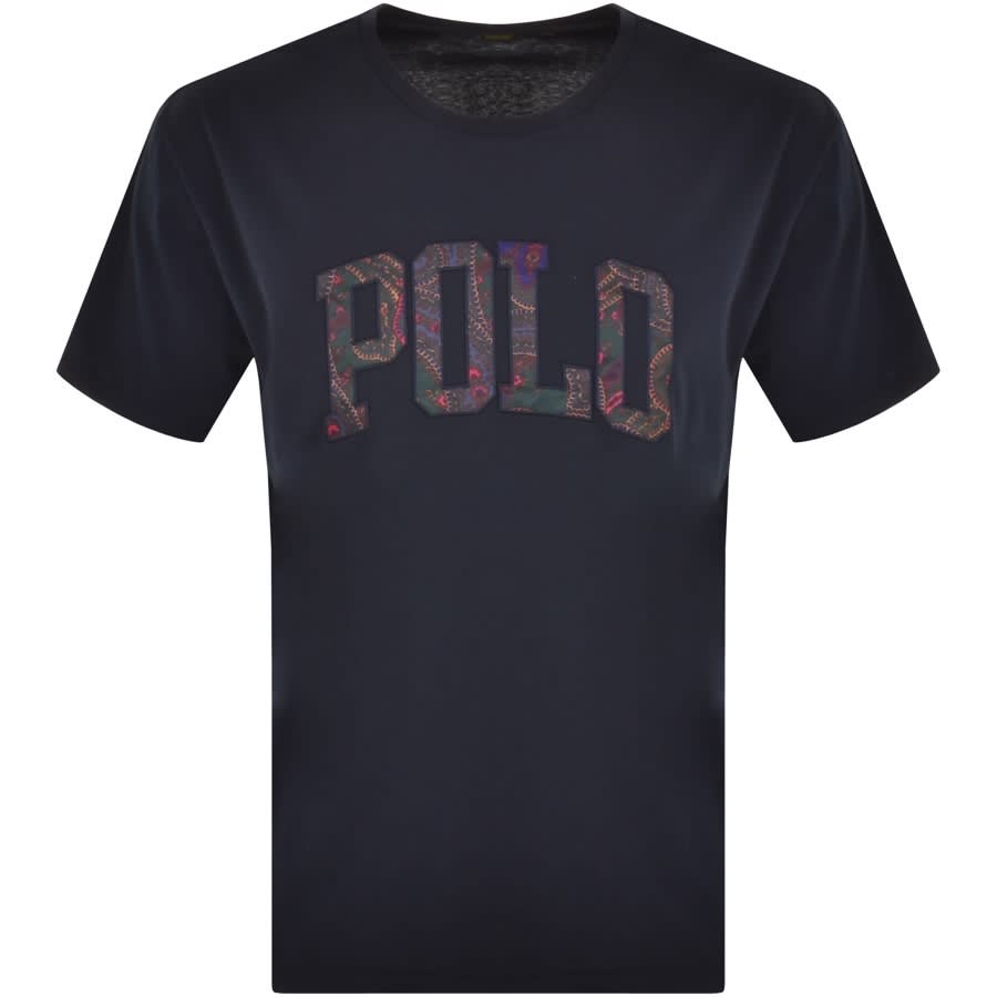 Alternative Image for ProductRalph Lauren Crew Neck T Shirt Navy1