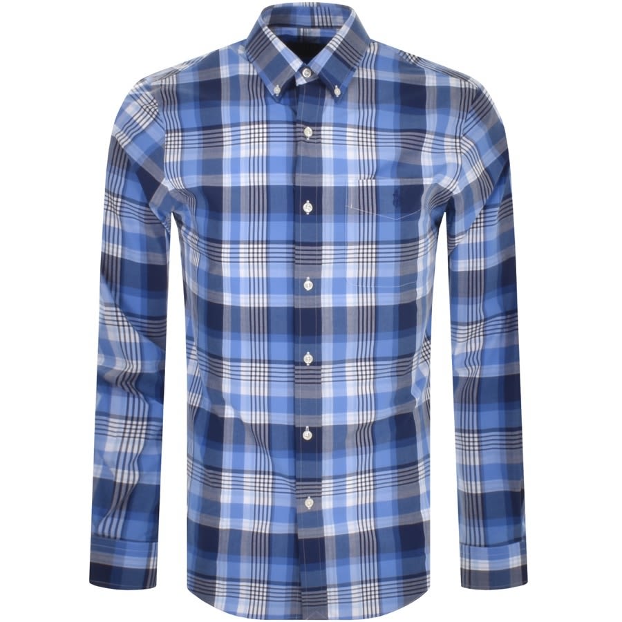 Alternative Image for ProductRalph Lauren Slim Fit Long Sleeve Shirt Blue1