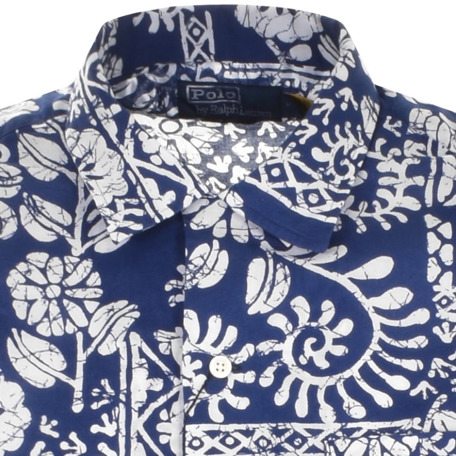 Alternative Image for ProductRalph Lauren Short Sleeve Shirt Blue3