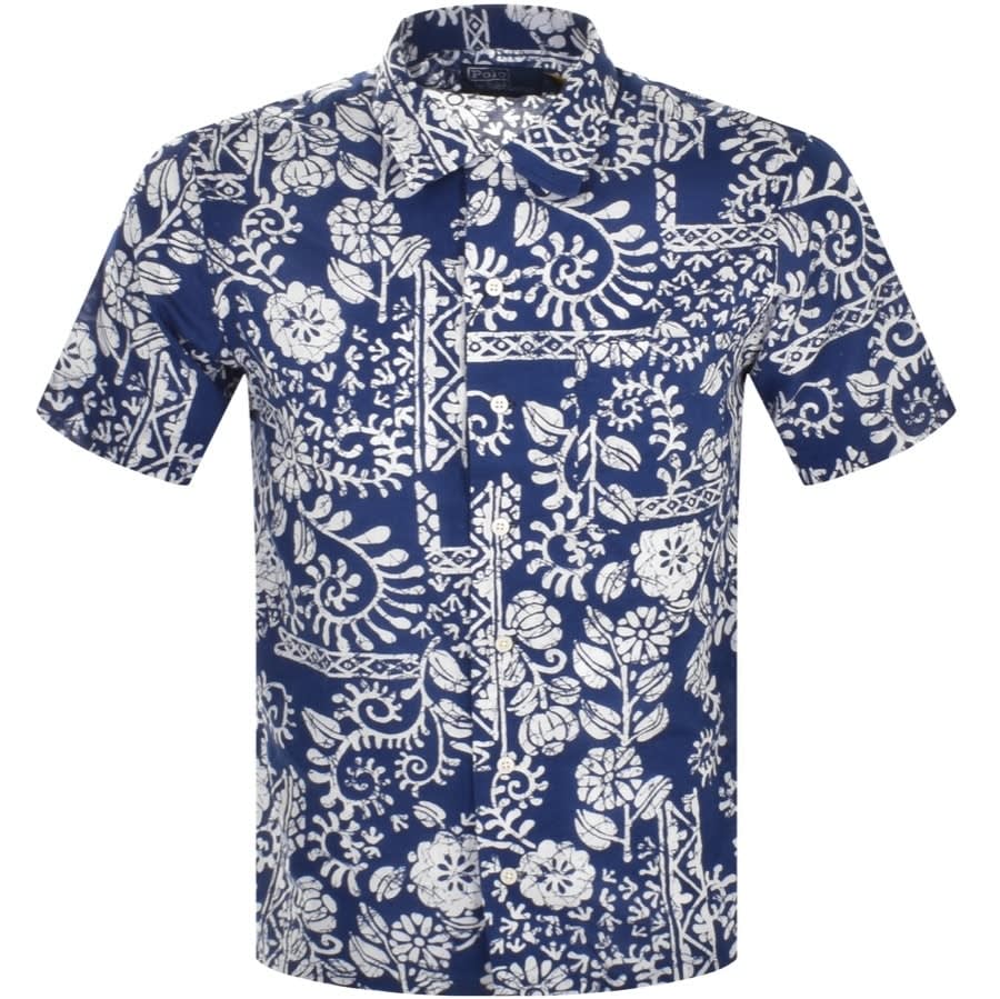 Alternative Image for ProductRalph Lauren Short Sleeve Shirt Blue1
