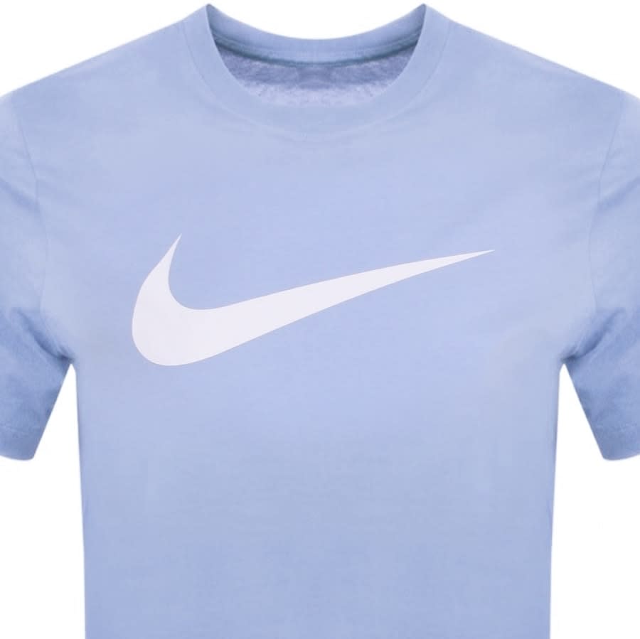Alternative Image for ProductNike Crew Neck Icon Swoosh T Shirt Blue2