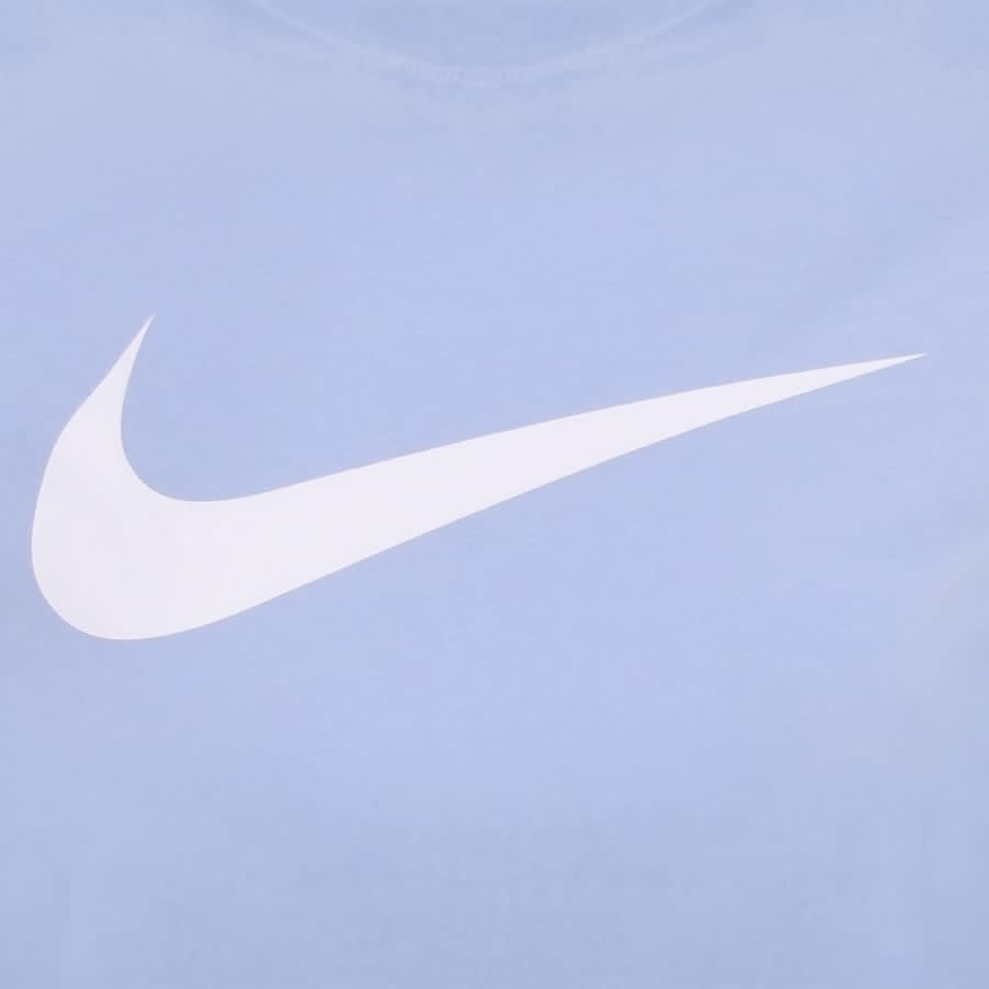 Alternative Image for ProductNike Crew Neck Icon Swoosh T Shirt Blue3