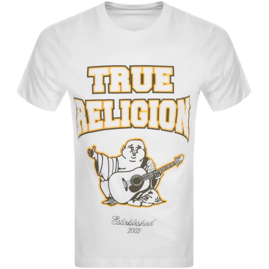True Religion Buddha 2002 T Shirt White 