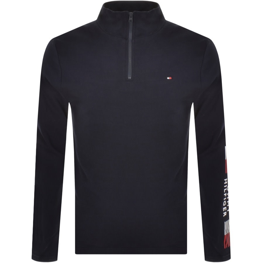 Alternative Image for ProductTommy Hilfiger Half Zip Tracksuit Navy2