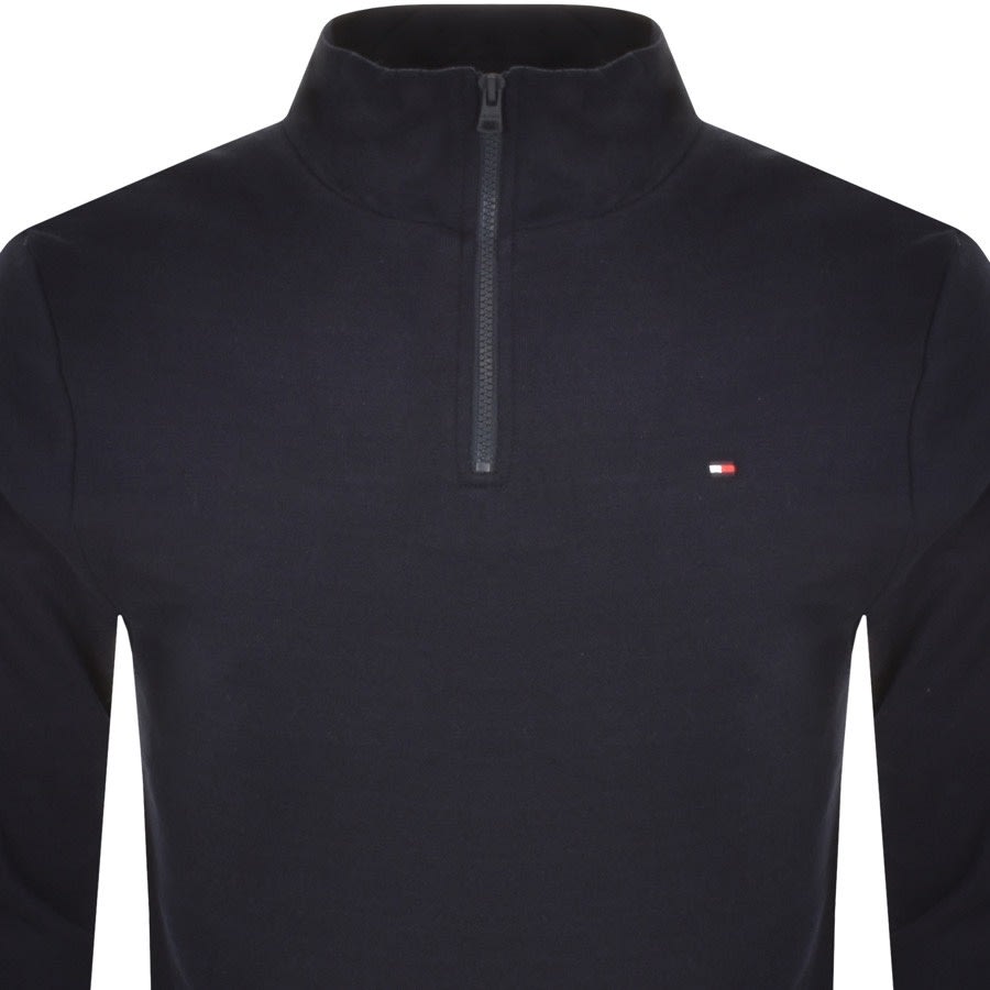 Alternative Image for ProductTommy Hilfiger Logo Half Zip Track Top Navy2