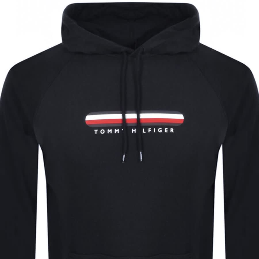 Alternative Image for ProductTommy Hilfiger Logo Pullover Hoodie Navy2