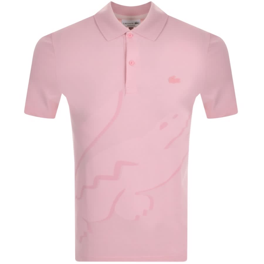 Alternative Image for ProductLacoste Short Sleeved Polo T Shirt Pink1
