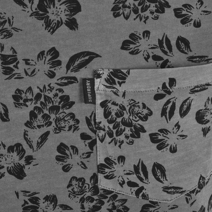 Alternative Image for ProductSuperdry Vintage Short Sleeved T Shirt Grey3