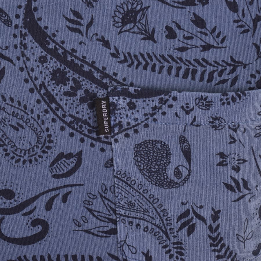 Alternative Image for ProductSuperdry Vintage Short Sleeved T Shirt Navy3