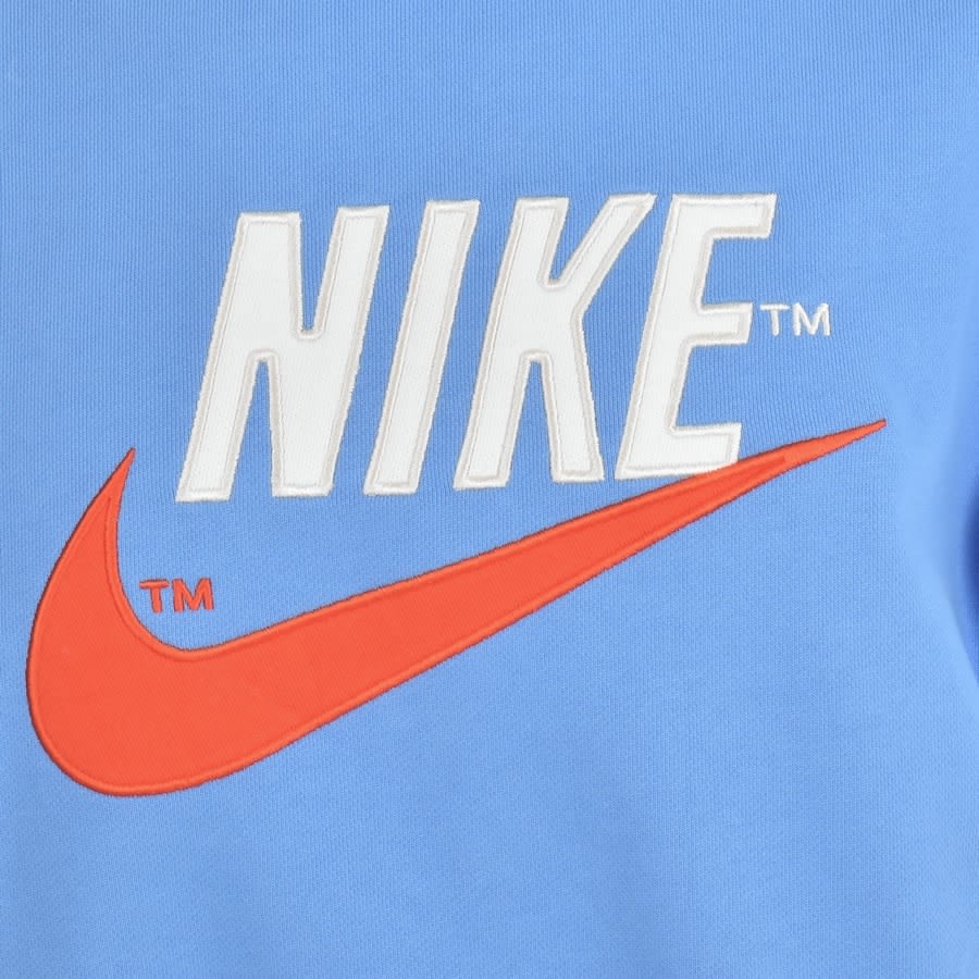 Alternative Image for ProductNike Crew Neck Logo Sweatshirt Blue3