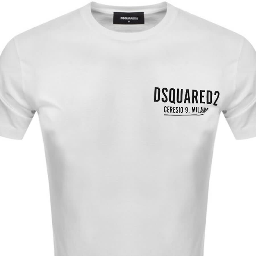 Alternative Image for ProductDSQUARED2 Short Sleeved T Shirt White2