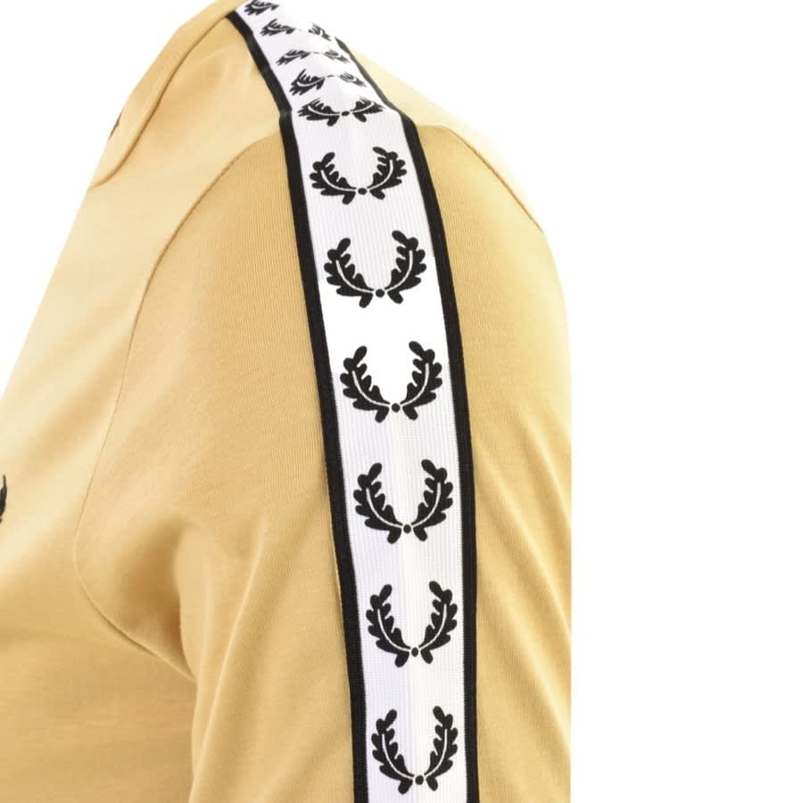 Alternative Image for ProductFred Perry Taped Ringer T Shirt Yellow3