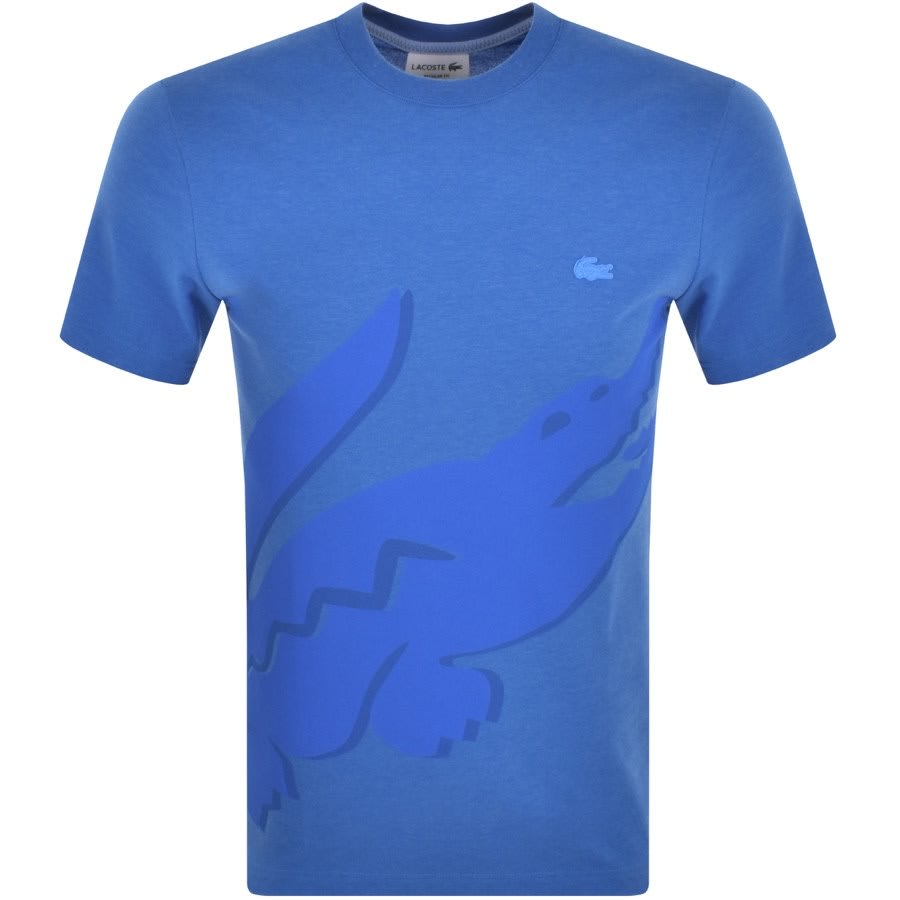 Alternative Image for ProductLacoste Crew Neck T Shirt Blue1