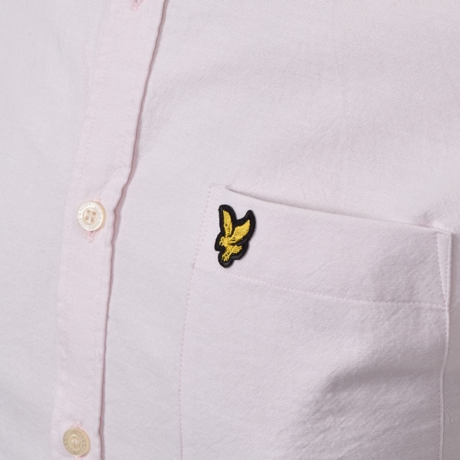 Alternative Image for ProductLyle And Scott Oxford Short Sleeve Shirt Pink3