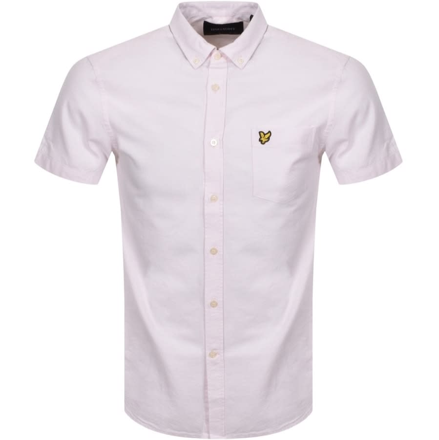 Alternative Image for ProductLyle And Scott Oxford Short Sleeve Shirt Pink1